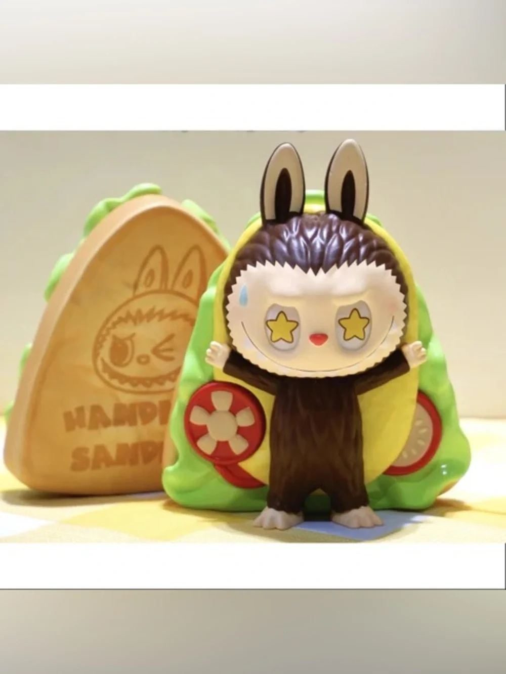 Pop Mart Wacky Mart The Monsters Confirmed Handmade Sandwich Figure